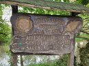 Panneau de randonneurs